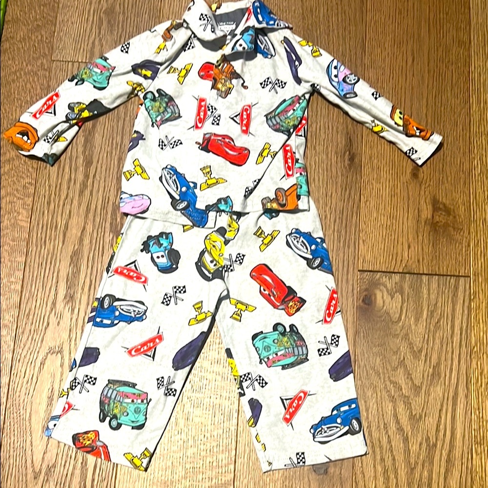 Colorful Cars Pajama Set